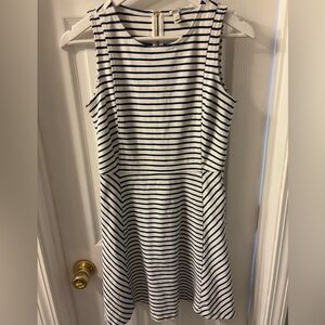 J.Crew Striped Cotton Dress. Size 2.